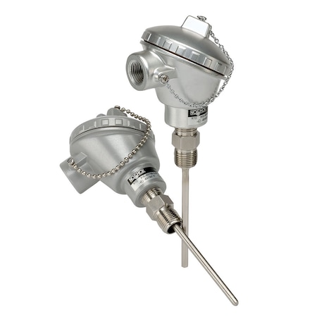 915 Series Transmitter RTD,-330 To 1,100DegF,Class A Accuracy,4 To 20 MA,12in.Stem L,1/4in.Stem Dia